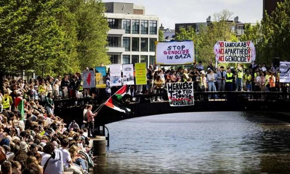 Ολλανδία: Διαδηλωτές υπέρ της Παλαιστίνης κατέλαβαν πανεπιστημιακά κτίρια